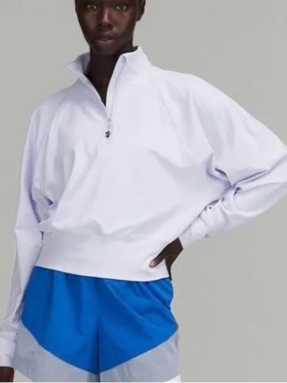 Lululemon half zip pull over ready to rulu NWT Sz Large
